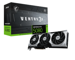 MSI RTX 5080 VENTUS 3X OC PLUS 16GB GDDR7