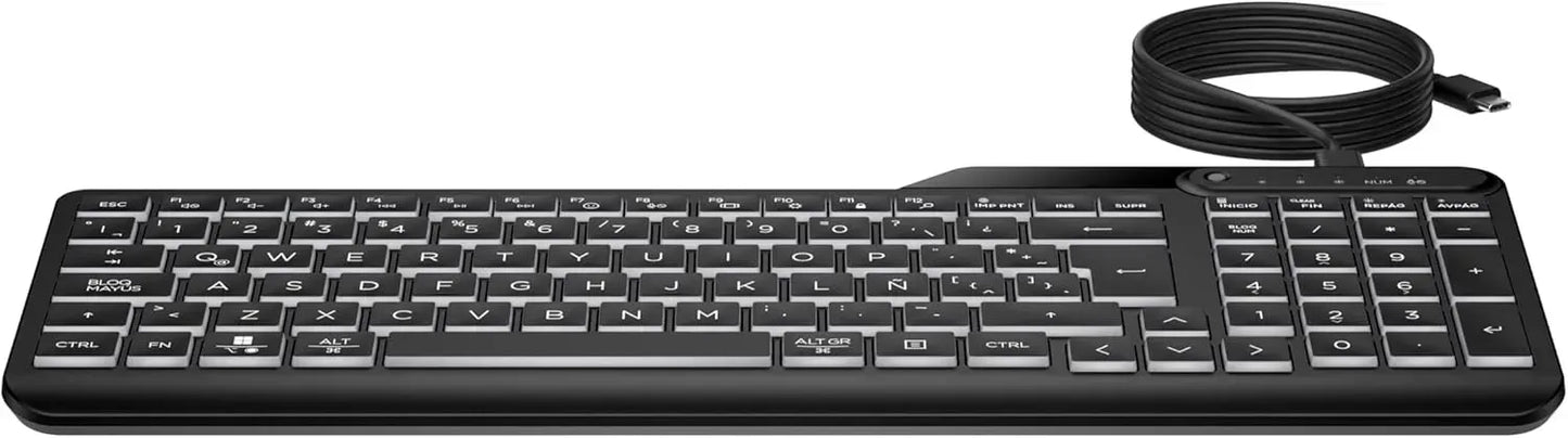Keyboard HP BACKLIT 400 WIRD 7N7C0AA#ABV