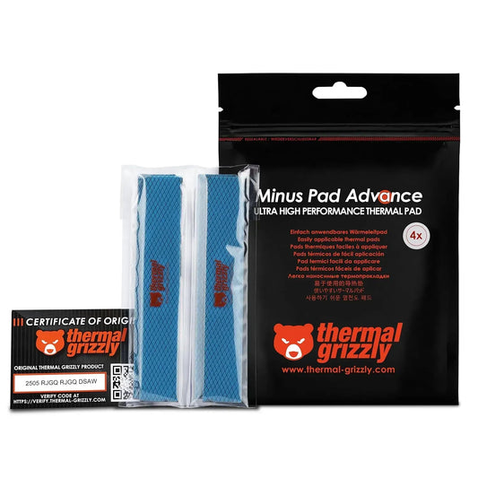 Grizzly Minus Pad Advance 120x20x3.0mm Thermal Pad 4Pcs   TG MP A 120 20 30 4