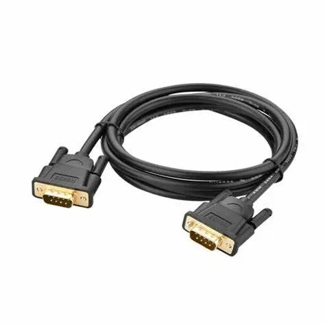 Cable Ugreen RS232 DB9 Adapter male to male 1.5m Black 20153