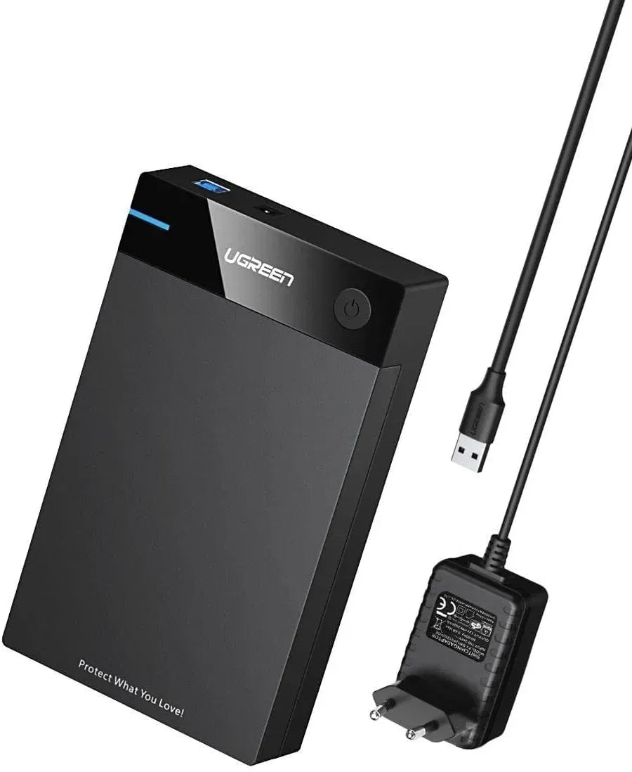 Enclosure-Ugreen-US222-USB-A 3.5 inch Hard Drive-50422