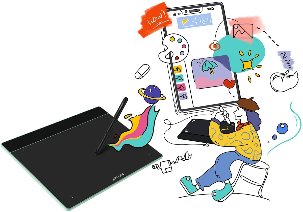 XP-PEN Deco Fun S Drawing Tablet