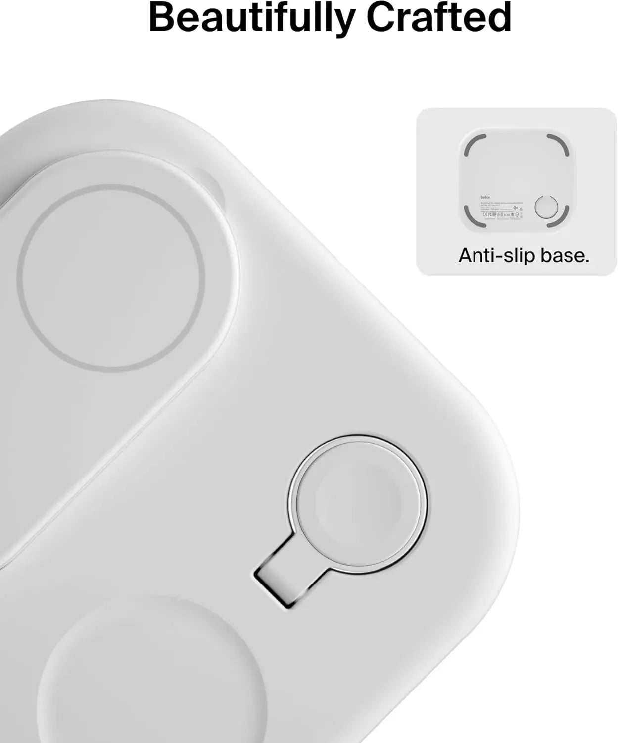 Belkin BoostCharge 3-in-1 Magnetic Stand Qi2 15W