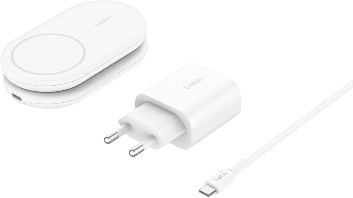 Belkin BoostCharge 2-in-1 Wireless Charging Stand Qi2 15W
