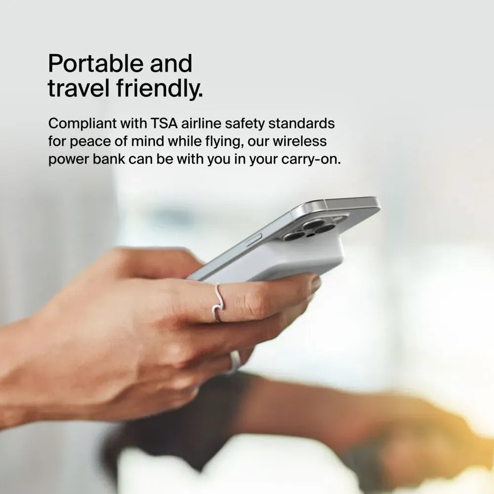 Belkin BoostCharge Qi2 Magnetic Power Bank 10K + Stand