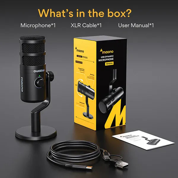 MAONO PD100U Dynamic Microphone