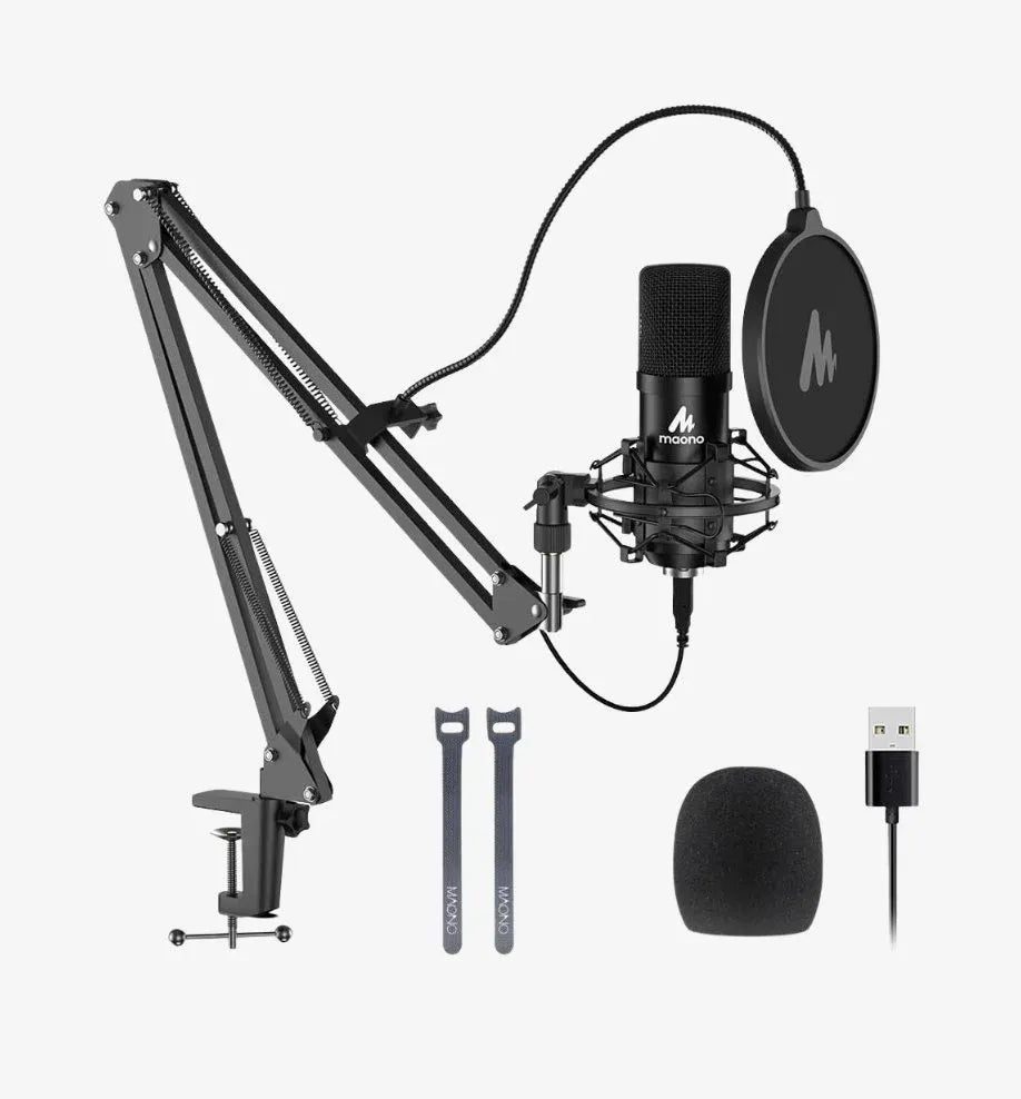 THE MAONO A04 CONDENSER MICROPHONE