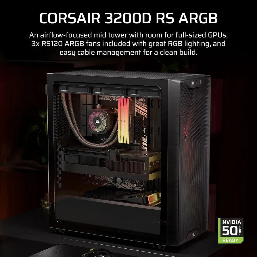 PC Case Corsair 3200D RS ARGB CC 9011345 WW