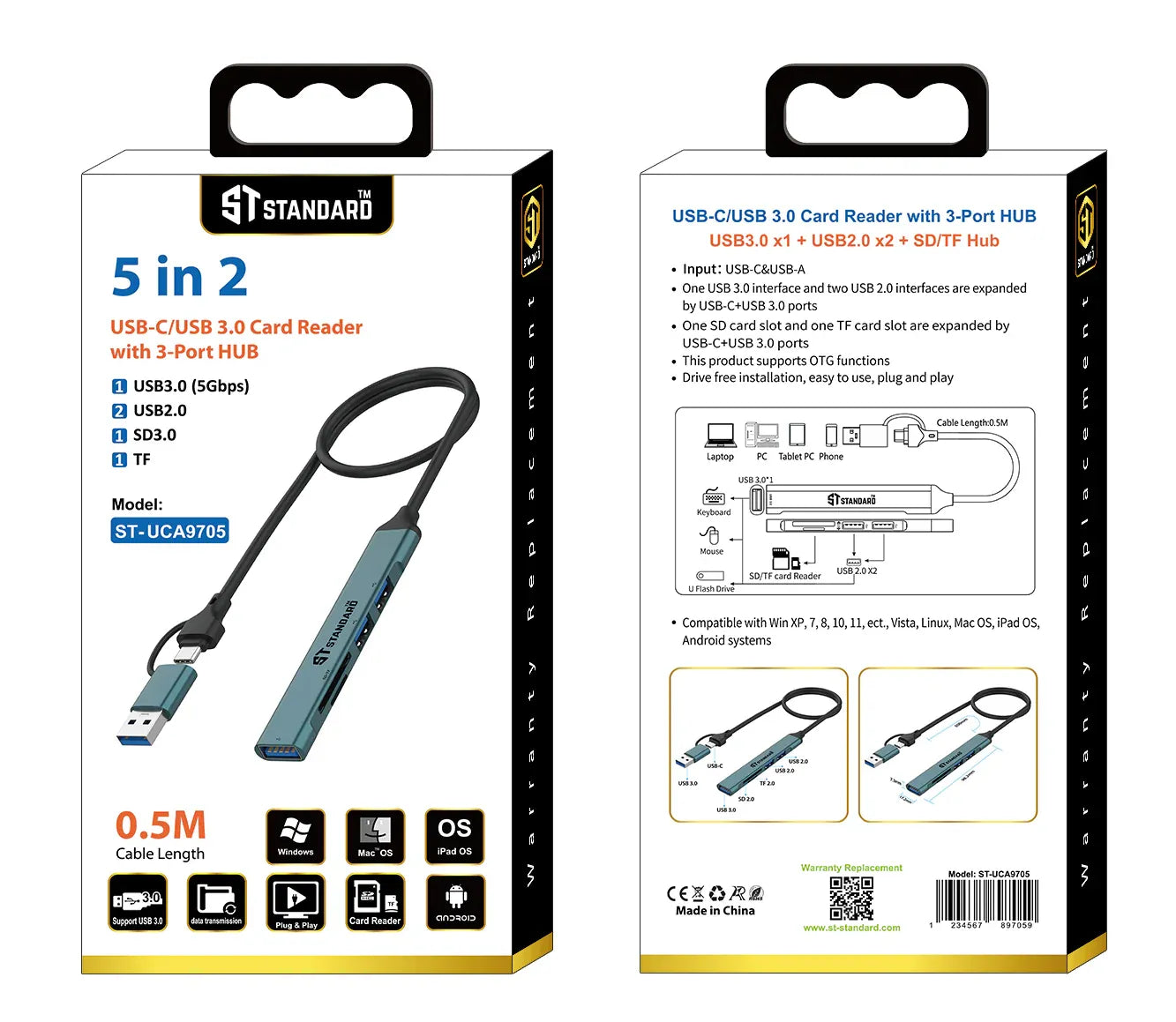 ST Standard HUB UCA9705